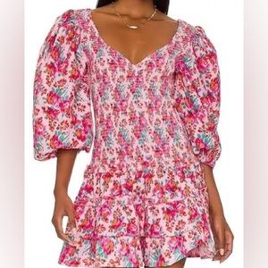 Love the Label Puff Sleeve Mini Dress